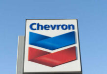 Chevron FORCED to Shut Down Israel’s Energy Lifeline Chevron logo sign against blue sky