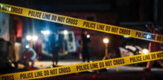 police yellow tape