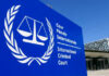Leaked ICC Moves: Political Pressure, Hidden Agendas International Criminal Court sign with scales of justice.