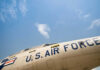 Pentagon’s Drone Gamble Goes Dark U.S. Air Force aircraft under a clear sky.
