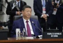 China–North Korea Alliance Deepens Under Xi Map of Asia highlighting China with a red location pin