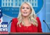 Sudden Split Rocks Trump’s Messaging Hub LEAVITT LEAVING: Trump says Karoline Leavitt stepping down as WH press secretary