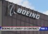 Boeing awarded $131 billion contract for F-15 Eagle Crest work in St. Louis