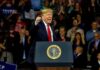 Deterrence Wins: Maher Defies Party Line man speaking at a podium during a rally
