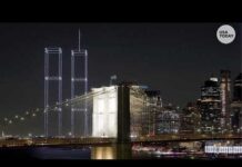 2,977 Lights Ignite New York Sky – Twin Towers Reborn 9/11 drone show recreates Twin Towers in NYC with 2,977 lights in 'sacred' remembrance