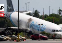 LIVE: NTSB holds briefing on Amazon cargo plane crash in Miami