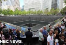 Nation Freezes At 8:46 – Chills Rip Through Ground Zero Landmark 9/11 anniversary marked in New York, Pentagon and Shanksville ceremonies