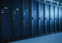 Drone Strike Nightmare: America’s Data Lifeline is One Hit Away Row of server racks in a data center