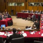 Stunning Fifth Amendment Standoff Jolts Congress Patrick Leahy and Samuel Alito at a Senate hearing with committee and press present