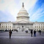 Thune Torpedoes House Plan — Now What? United States Capitol building with visitors on the plaza