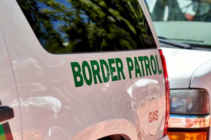 shutterstock_1135743830 Border Patrol vehicle side with green lettering