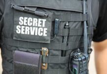 Top Protector Quits – Security Turmoil Hits Secret Service Tactical vest with Secret Service patch and gear