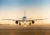 U.S. SQUEEZE Grounds Iran’s Skies Airplane on runway at sunrise