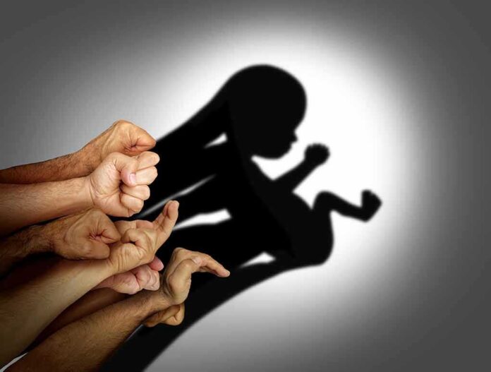 shutterstock_2170364489 Hands forming a shadow of a fetus on a wall
